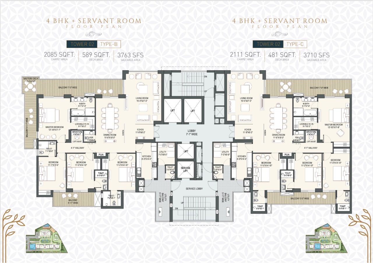 4� bhk� apartment in� gurgaon​